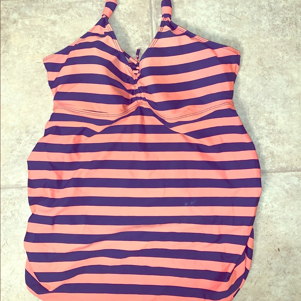 Motherhood Maternity Swim tank - Beach Bump
